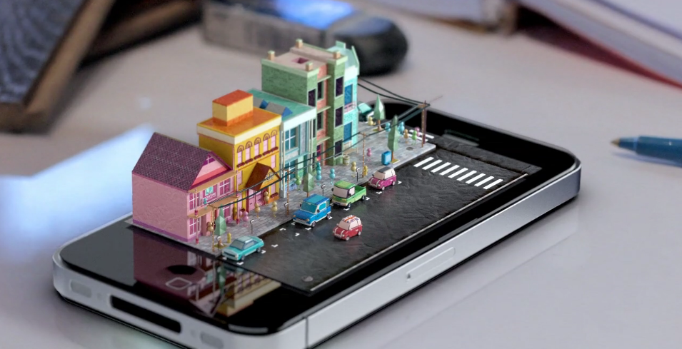 Как сделать 3d iphone