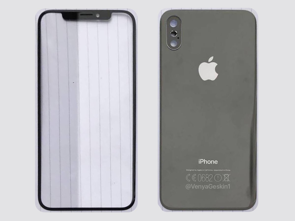 IPhone 8: в интернете появились фото панелей