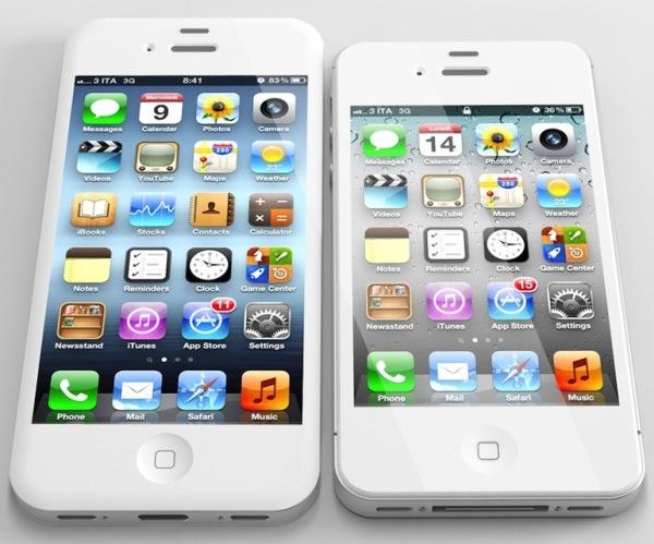 сравнение iPhone 4S и 5